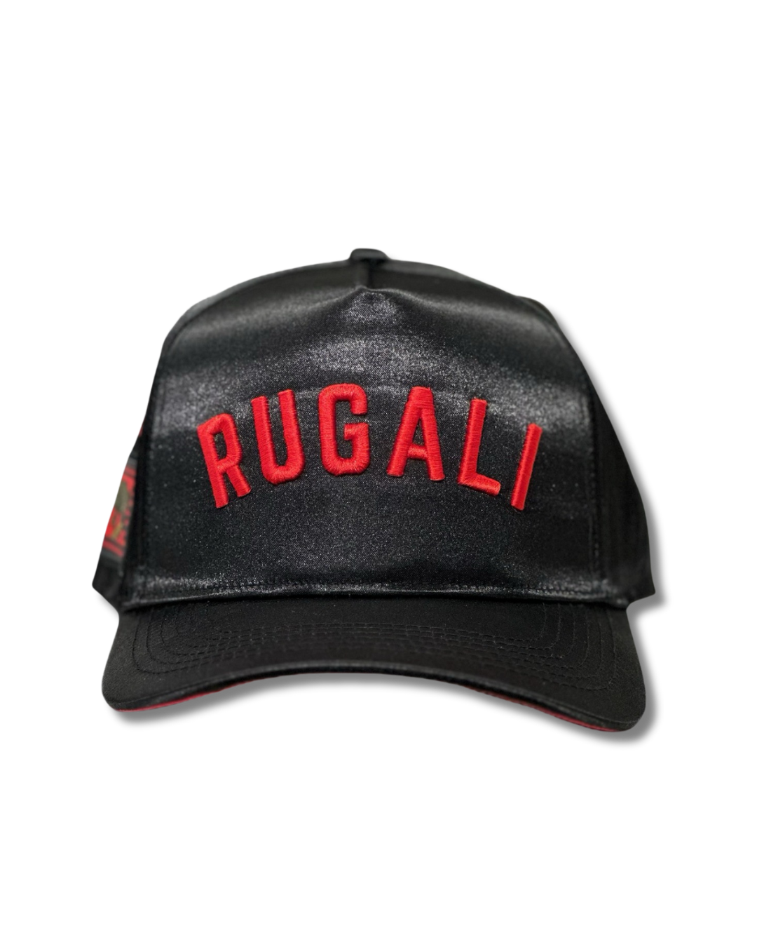 Rugali Snapback — Kanga 001 (Black/Satin)