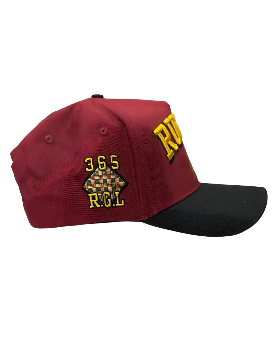 Rugali Snapback — Kanga 001 (Burgundy)