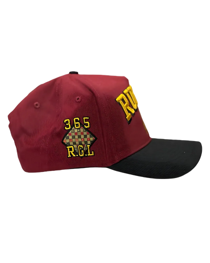 Rugali Snapback — Kanga 001 (Burgundy)